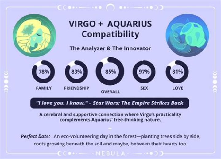 Virgo and Aquarius: Exploring the Compatibility, Dynamics, and Relationship Potential
